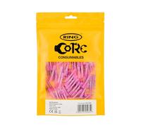 RING 3.7 mm Red Heat Shrink Butt Connectors, (100-Pack)