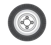 RING 400 x 8 Inch Replacement Trailer Steel Wheel & Four-Ply Tyre - E Approved to Ensure Quality