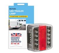 Ring Automotive 5 Function Clear LED Trailer Lamp - E Approved & Weather Resistant
