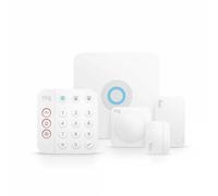 Ring 5 Piece Wireless Home Security Alarm Kit 2nd Gen Smart Home System White
