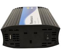 Ring Automotive 500W Power Source Compact Inverter With USB - Ideal For Charging Smartphones & Tablets, Black