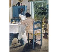 Ring At Breakfast Table Morning Newspapers Painting Unframed Wall Art Print Poster Home Decor Premium