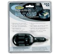 RING Automotive AA/AAA In-Car Battery Charger