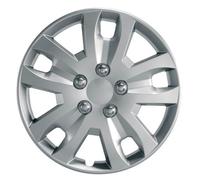 4 x Ring 14" Gyro Wheel Trims Car Covers Silver High Gloss Hub Caps Set RWT1479