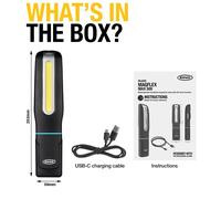 Ring Magflex Max 500 (lumen) RIL6200 Rechargeable Handheld Inspection Lamp. 7.5h