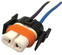 Ring Automotive RBH007 H11 Ceramic Bulb Holder -Black / orange