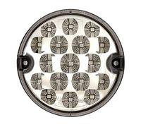Ring Automotive RCV4507 LED Stop and Tail, Clear Red Lens, 10/30 V, 95 mm