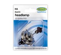 Ring Automotive Ring H4 Halogen Headlamp 12V 60/55W P43T