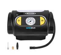 Ring Automotive Ultrainflate Black 12V Analogue Dial Powered Tyre Compressor