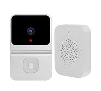 Ring Battery Doorbelł - Satin Nickel Camera, Smart Security Device, Motion Alert System, Two Way Talk Feature | Head Toe Video Monitoring Solution for Home Business Safety Entry Security Access