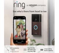 Ring Video Doorbell Smart Doorbell - Nickel, Aluminium
