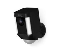 Ring Battery-Powered Spotlight Camera, Black