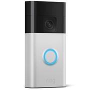 RING Battery Video Doorbell (3rd Gen) - Satin Nickel, Silver/Grey