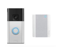 Ring Battery Video Doorbell 2024 + Plug-in Chime Bundle New Head To Toe Image