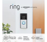 Ring Battery Video Doorbell Plus + Chime, Head-To-Toe , Night Vision