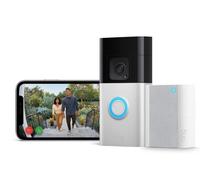Ring Battery Video Doorbell Plus with Chime Bundle Head-To-Toe View