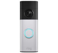Ring Battery Video Doorbell Plus (Newest Gen) Retinal 2K - Nickel Silver