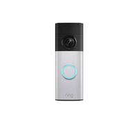 Ring Battery Video Doorbell Plus (Newest Gen) Retinal 2K - Nickel Silver