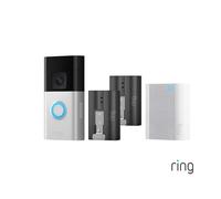 Ring Battery Video Doorbell Plus with Chime and Additional Quick Release Battery