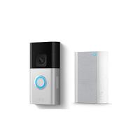 Ring Battery Video Doorbell Plus With Chime Pro Ilver