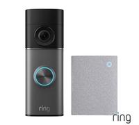 Ring Battery Video Doorbell Pro (Gen 2) + Chime (3Rd Gen), Retinal 4K, 3D Motion Detection, Two-Way Talk, Deep Silver