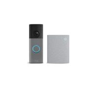 Ring Battery Video Doorbell Retinal 2K Speckled Grey with Chime