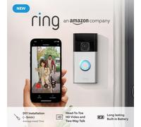 Ring Video Doorbell Smart Doorbell - Nickel, Aluminium