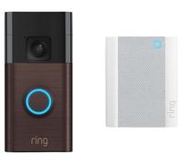 Ring Battery Video Doorbell with Chime - Venetian Bronze