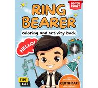 Ring Bearer Coloring And Activity Book :: Celebrating the Big Day ( Wedding Adventures for Kids )