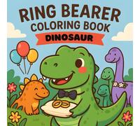 Ring Bearer Coloring Book: Ring Bearer Dinosaur Gift