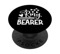 Ring Bearer Cute Engagement Matching Newlyweds Wedding Party PopSockets Adhesive PopGrip