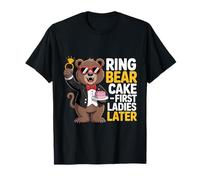 Ring Bearer Funny Wedding Party Bear Ring Dude Ring Security T-Shirt