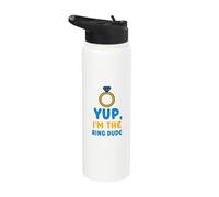 Ring Bearer Security Ring Security Ring Bearer Stainless Steel Insulated Water Bottle