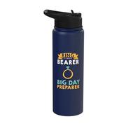 Ring Bearer Security Ring Security Ring Bearer Stainless Steel Insulated Water Bottle