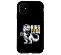 Ring Bearer T-Rex Dinosaur Funny Wedding Party Ring Dino Case for iPhone 11