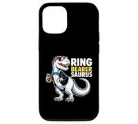 Ring Bearer T-Rex Dinosaur Funny Wedding Party Ring Dino Case for iPhone 12/12 Pro