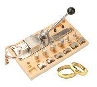 Ring Bender, Jewelry Making Tool, Professional Adjustable Expander, 10.04x5.71x0.79 Inches, Stretcher Reducer Machine for Looping Wire, Wrapping, Silversmithing Crafting and Repairs