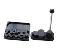 Ring Bender Spoon Rings Ring Bending Tool with Nylon Dies Maker Kit Earring Machine for Jewelry Makin