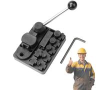 Ring Bender Tool for Spoon Rings Heavy Duty - Pro-Grade Metal Wire Bending Jig Set w/Adjustable Nylon Dies, Jewelry Making Kit for DIY Rings, Earrings & Custom Metal Crafting (First Generation)