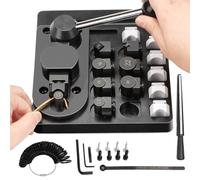 Ring Bender Tool - Heavy Duty Spoon Ring Bender,Jewelry Make Machine for Bracelets Silversmithing Handicraft Art Beginners Commercial Home
