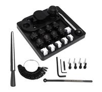 Ring Bending Tools,Safe And Comfortable,19x17.5x2cm, Ring Spoke Kit, Jewelry Craft Kit, Portable Stainless Steel, For Silver Smit, Beginner, Jewelry, Bracelet, Commercial Use