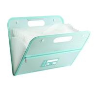 Ring Binder A4 File A4 13 Pockets File Folder Test Paper Storage Organizer Classified Multi-Layer Large Capacity Portfolio Pocket File Folder Organiser