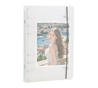 Ring Binder Cover | Loose-Leaf 6 Ring Binder Protector - Refillable Office Supplies for Albums and Planners -