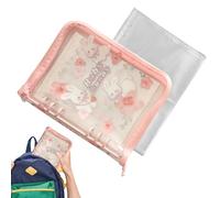 Ring Binder for Documents and Documents - A5 with Index Dividers, School Folder and Collector's Folders - for Family Teachers School Commuting Outdoor Indoor Travel Z