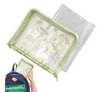 Ring Binder | Portable A5 6 Rings Collectors, Office Binder Folder, for Family, Students, School, Commuters, Outdoor, Indoor, Travel, Home and Classroom