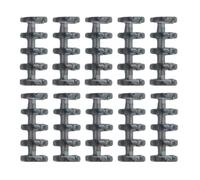 Ring Binder Strips, Bindering, Multicoloured Binder Rings - Stationery Supplies, 5 Holes, Split Book Binding Rings, Binding Wire for Travel Journal, Scrapbook