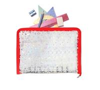 Ring Binder - Transparent Binder,Zipper Sticker Bindige | COLABLE ORGANIZING JOURNAL FOR SECOND TICKETS CARDS, BORPSE MEETING SCHOOL OFFICE THING