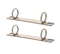 Ring binding, A5 ring binder Ring Binder Mechanism 12 Pieces Detachable Spines Clips for Loose Leaf Replacement Multifunctional Clasp