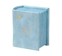 Ring Box - Book Shaped Jewellery Organizer | Wedding Ring Box with Magnetic Closure, for Women on the Occasion of Proposal, Birthday, Travel, Christmas and