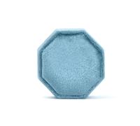 Ring Box Octagon Jewelry Box Three Slots Double Ring Storage Case Wedding Display For Woman Earrings Package(Color 05,Three ring box)